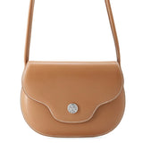 Hermes Brown Box Calf Leather Pochette Shoulder Bag ( )
