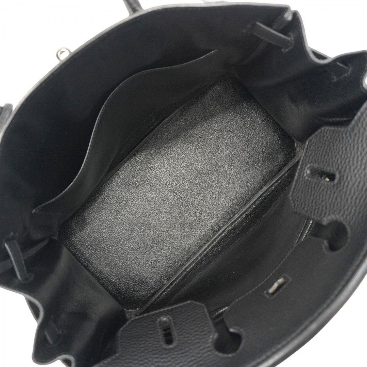 Hermes Black Togo Leather Handbag ( )
