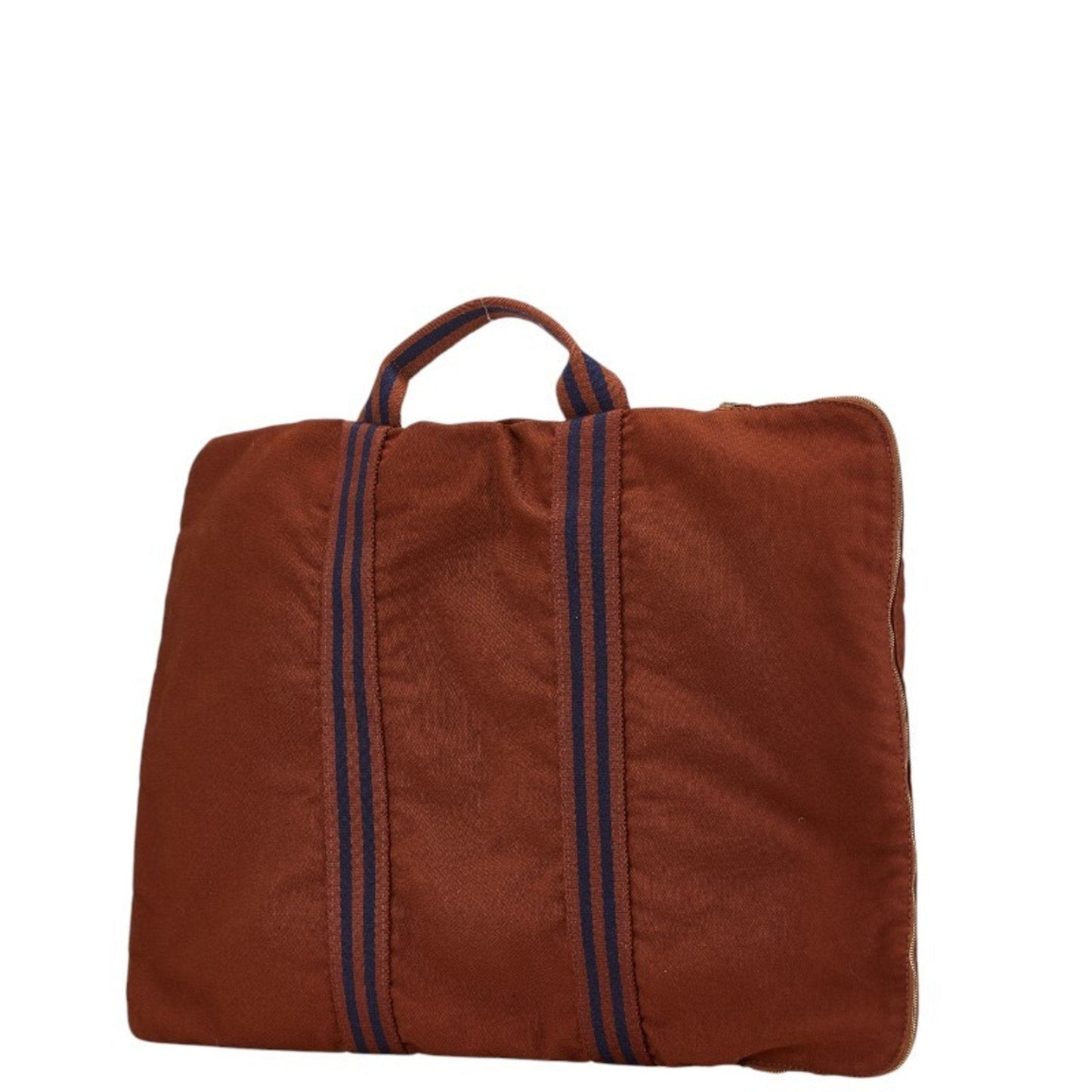 Hermes Brown Navy Canvas Document Case ( )