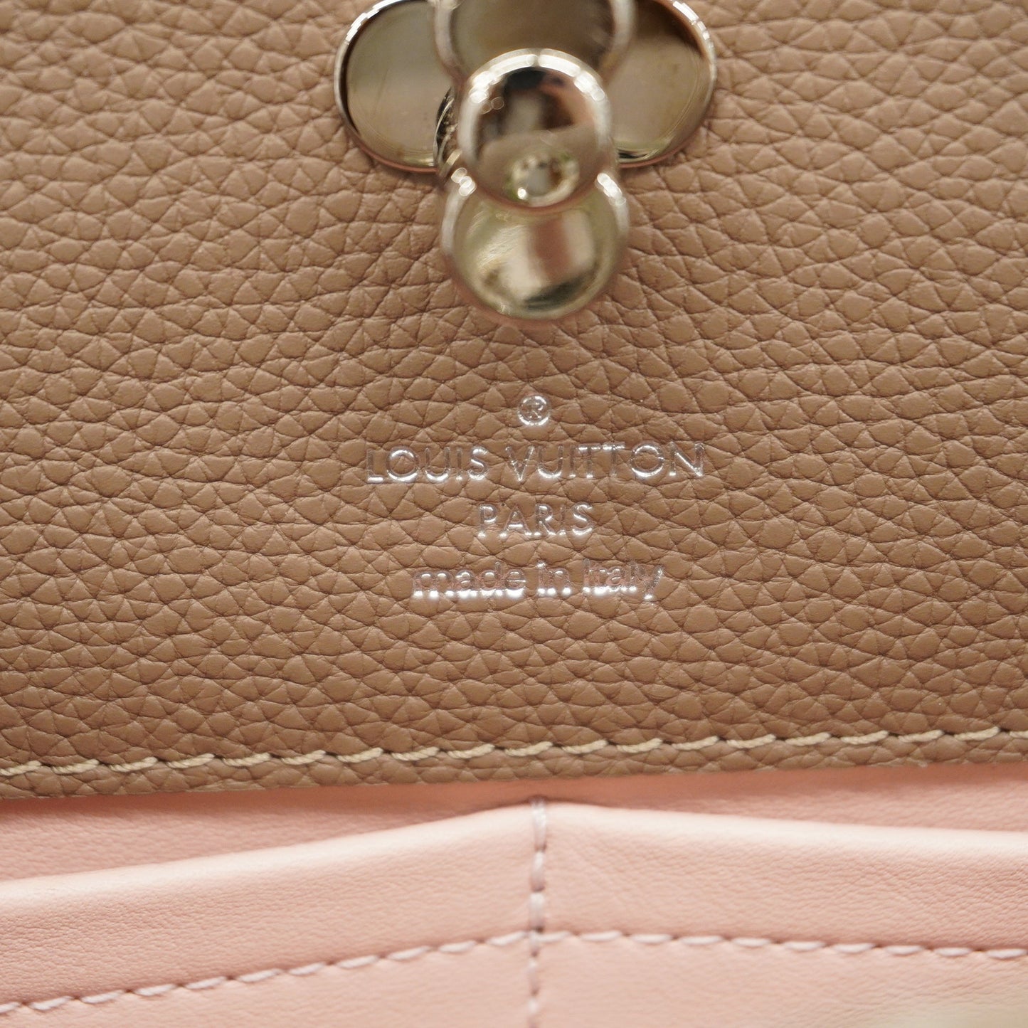 LOUIS VUITTONAuth  2way Bag Astrid M54374 Beige,Pink