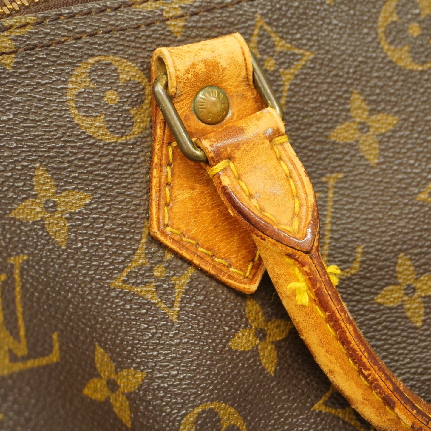 LOUIS VUITTONAuth  Monogram Speedy 30 M41108 Women's Handbag