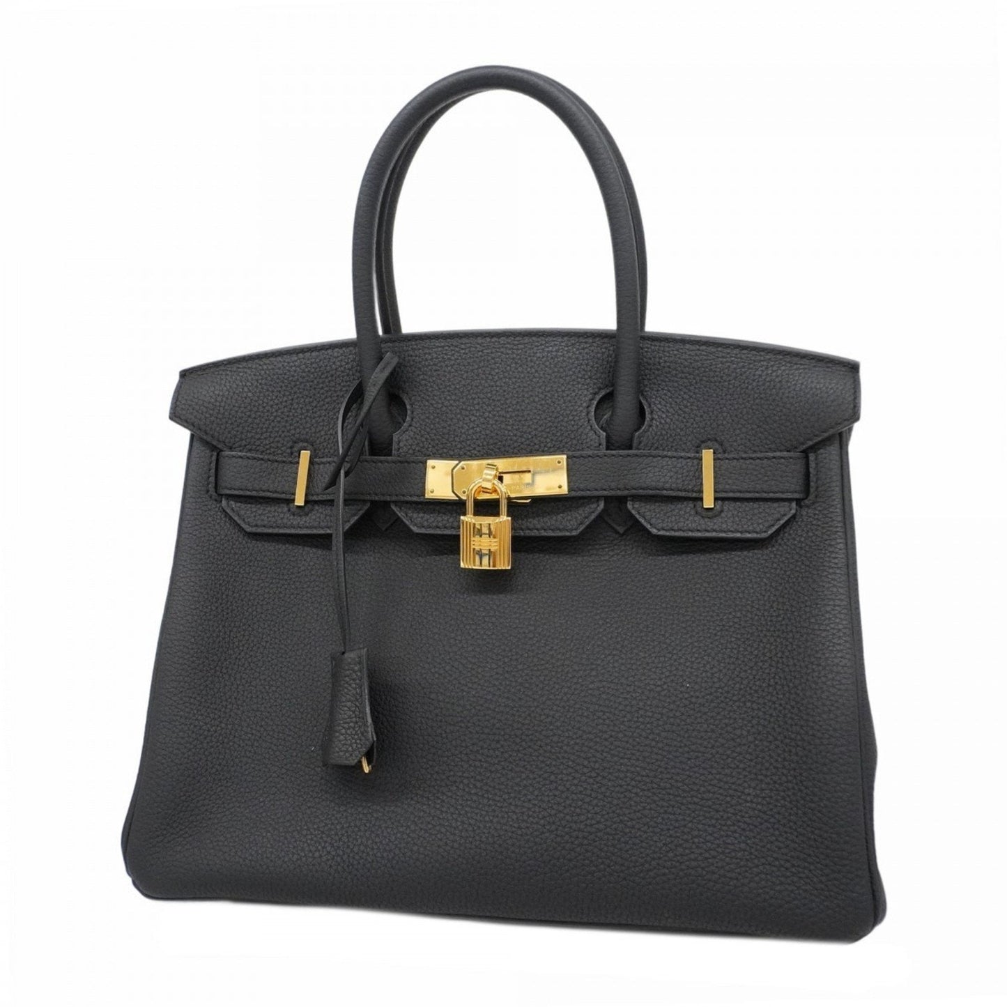 Hermes Black Togo Leather Handbag ( )