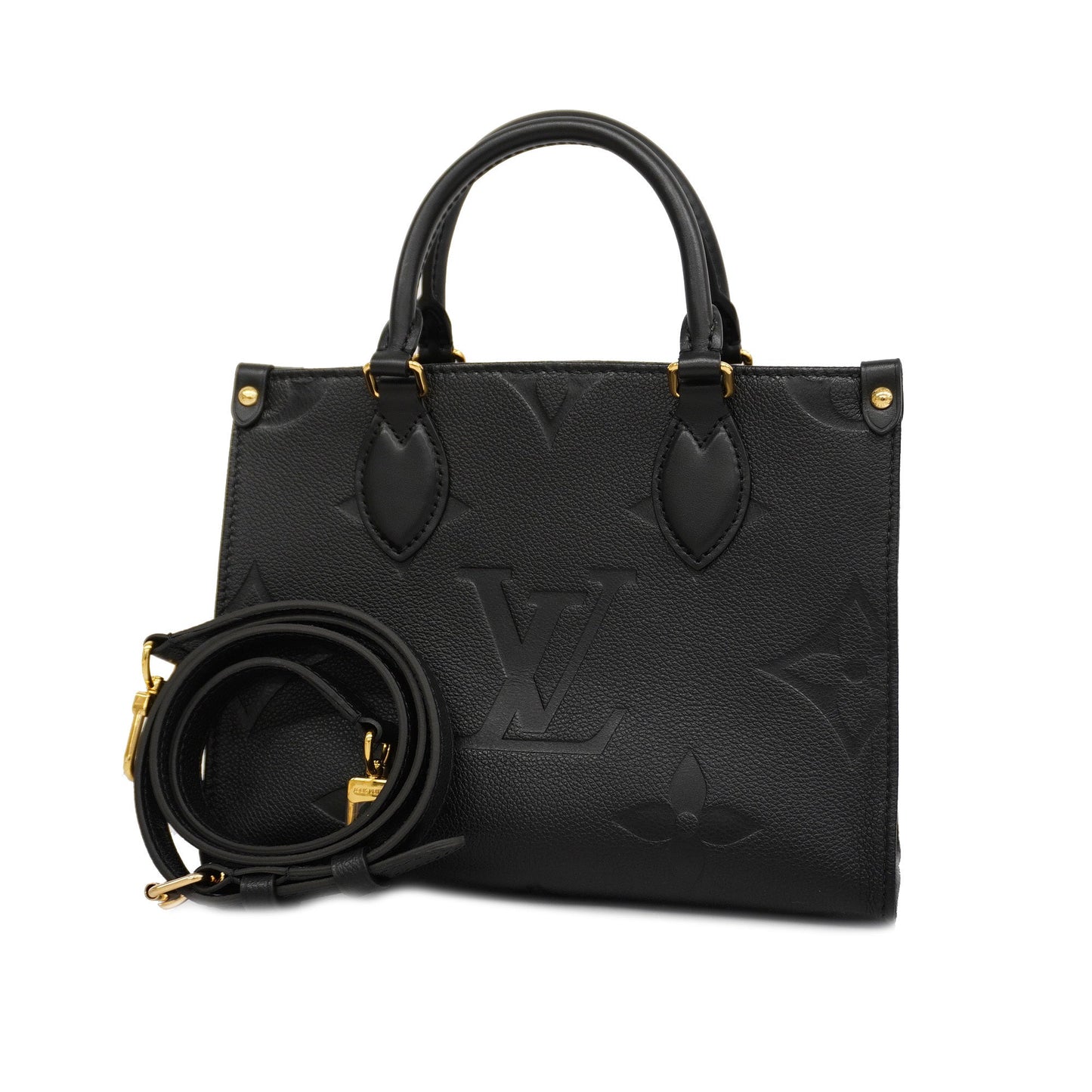 LOUIS VUITTONAuth  MonogramEmpreinte 2wayBag OnTheGoPM M45653 Noir