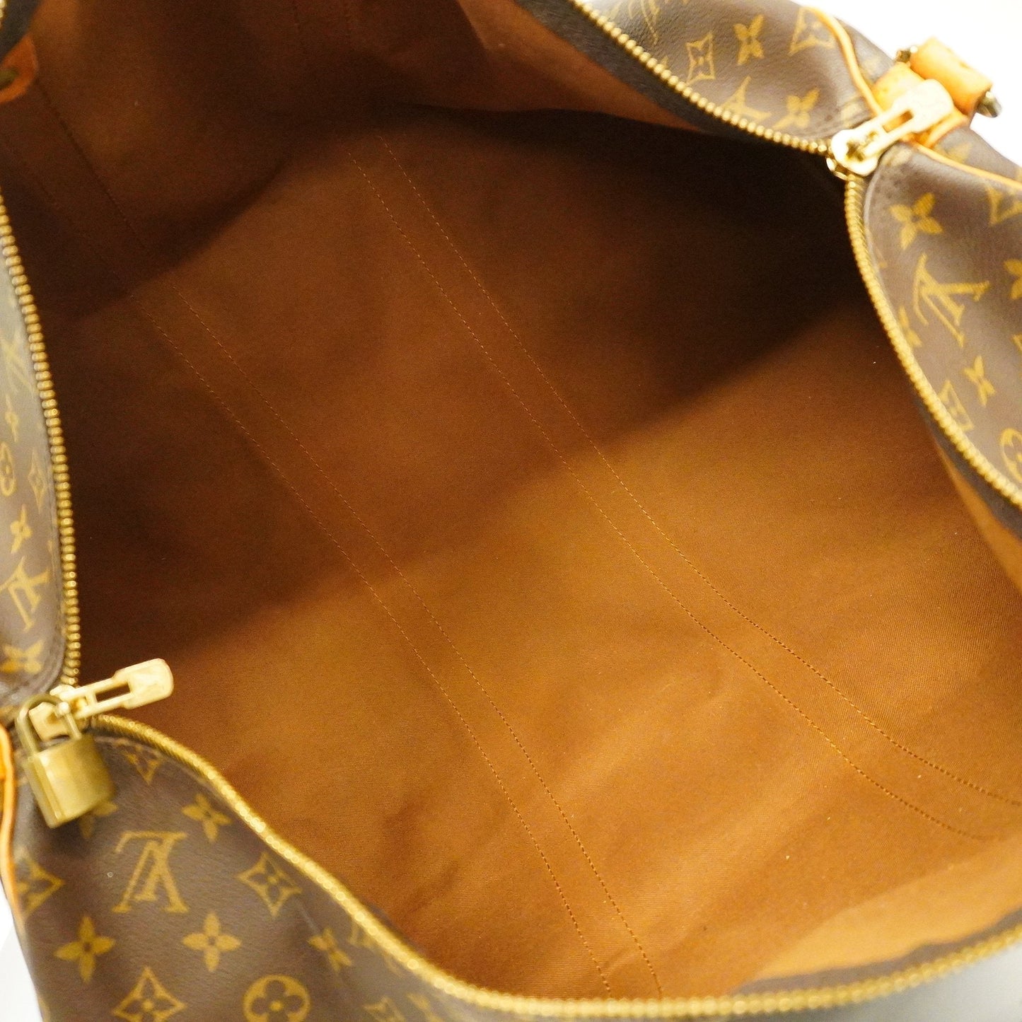 LOUIS VUITTONAuth  Monogram Keepall Bandouliere 55 M41414 Boston Bag