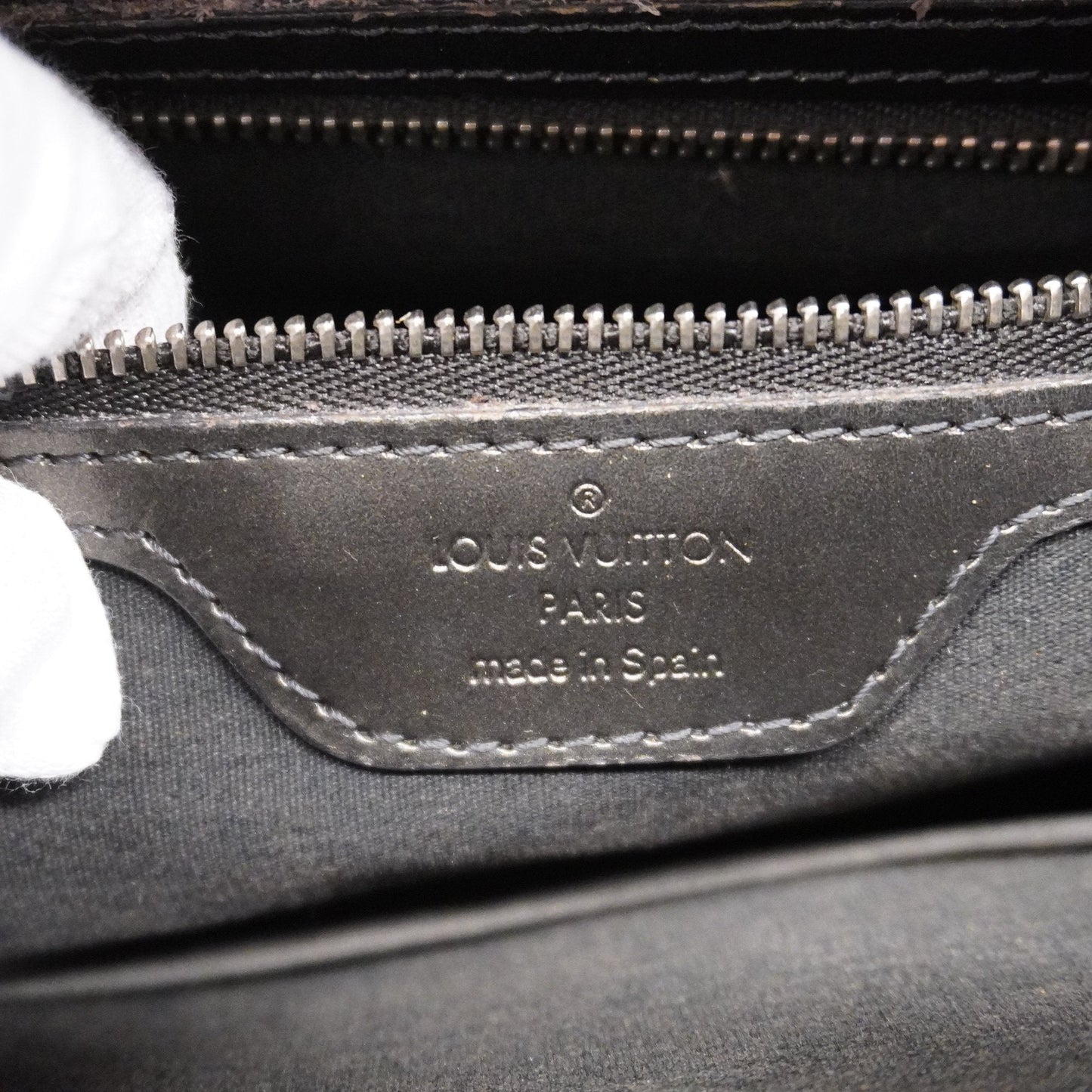 LOUIS VUITTONAuth  Monogram Mat Stockton M55112 Women's Tote Bag Noir