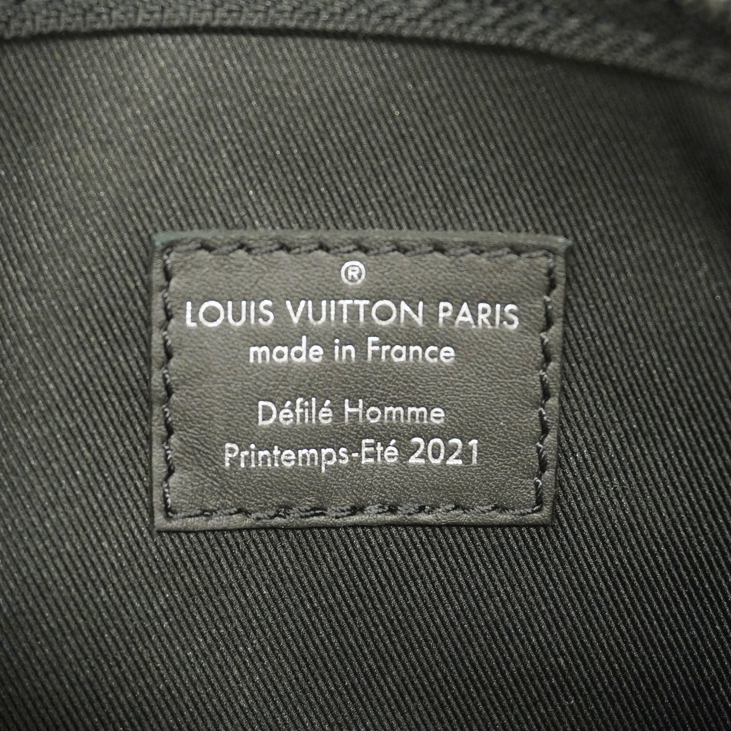 LOUIS VUITTONAuth  Damie Distorted City Keepall XS M80202 Men's Handbag