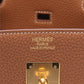 Hermes Brown Togo Leather Handbag ( )