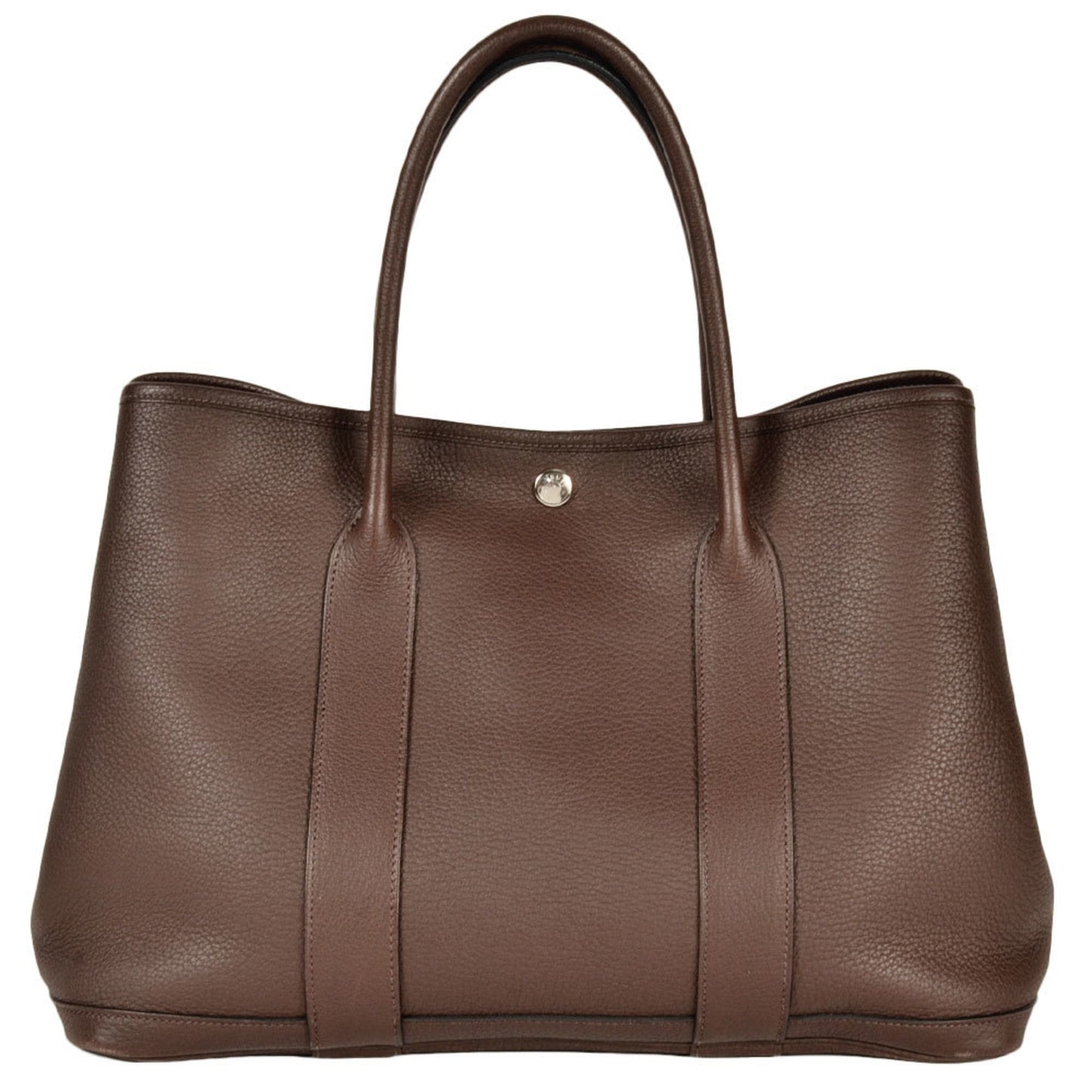 Hermes Brown Negonda Leather Tote Bag ( )