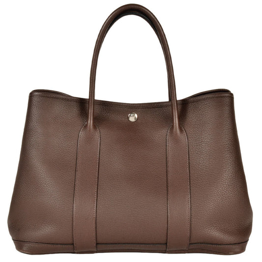 Hermes Brown Negonda Leather Tote Bag ( )