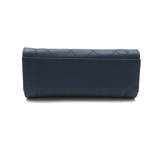CHANEL 2wayShoulder Bag Blue Calfskin [cowhide] A93731