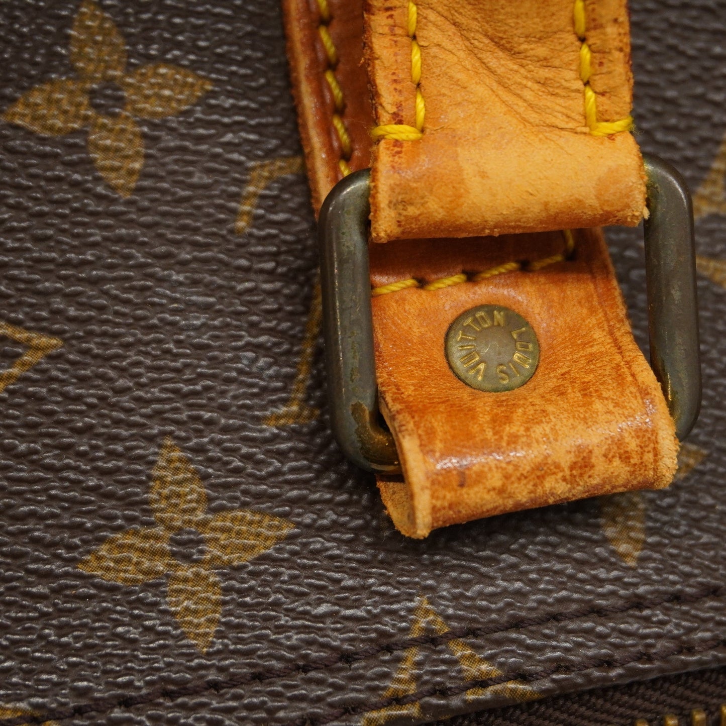 LOUIS VUITTONAuth  Monogram Keepall Bandouliere 55 M41414 Boston Bag