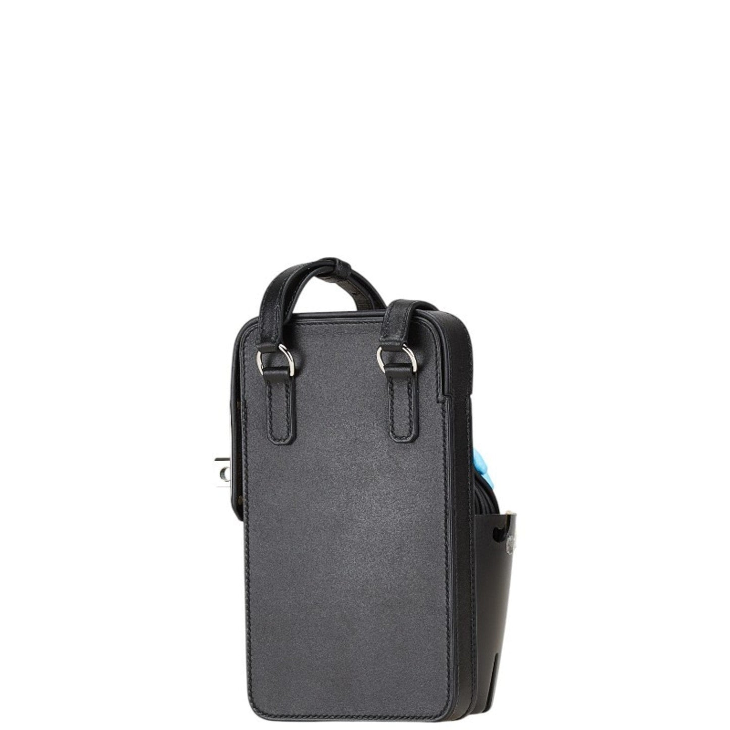 Hermes Black Box Calf Leather Shoulder Bag ( )