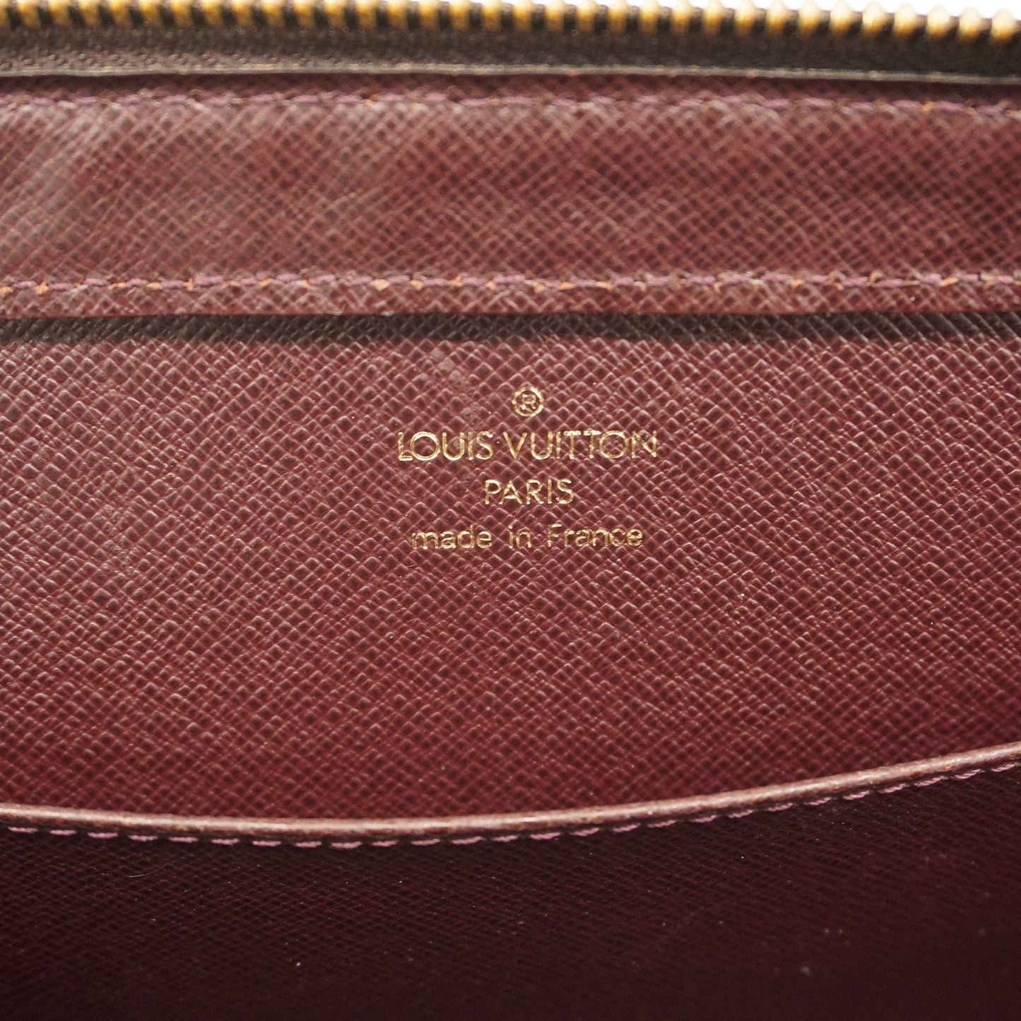 LOUIS VUITTONAuth  Taiga Baikal M30186 Men's Clutch Bag Acajou