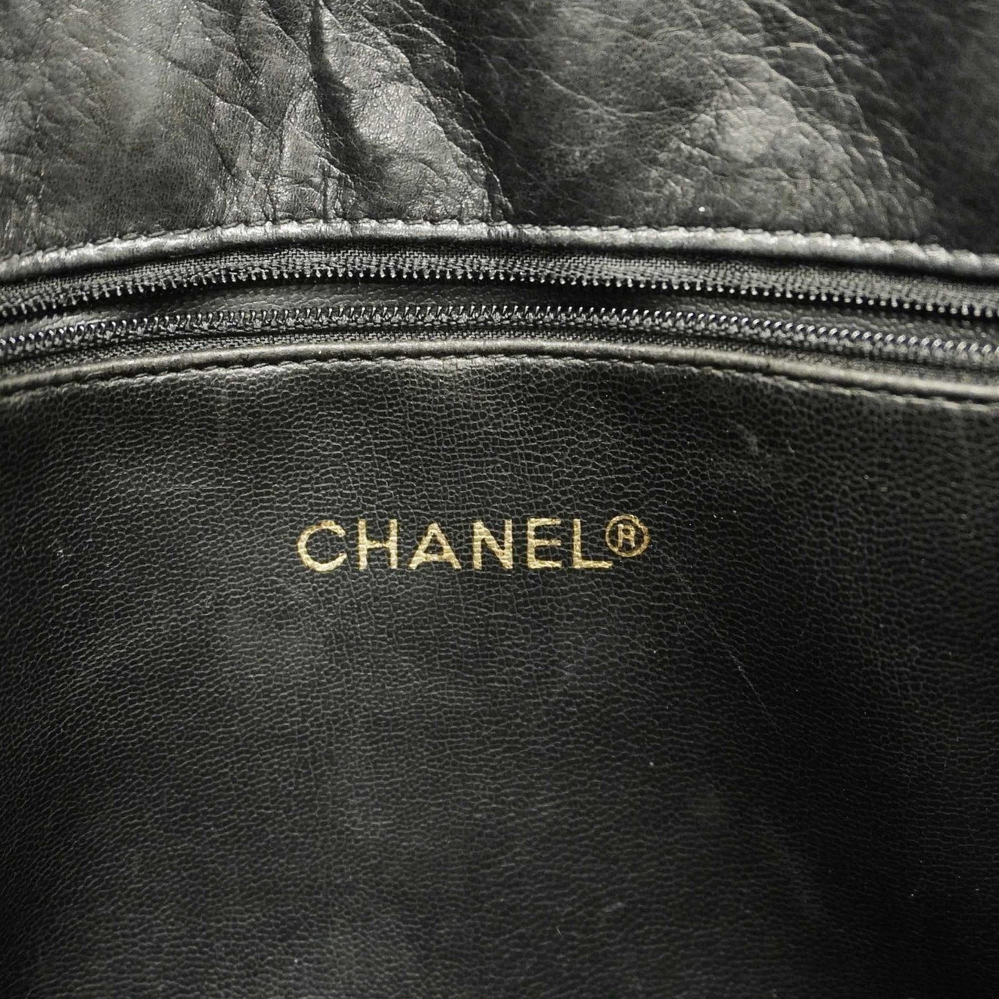 CHANEL   Matelasse Chain Shoulder Women's Leather Shoulder Bag Black