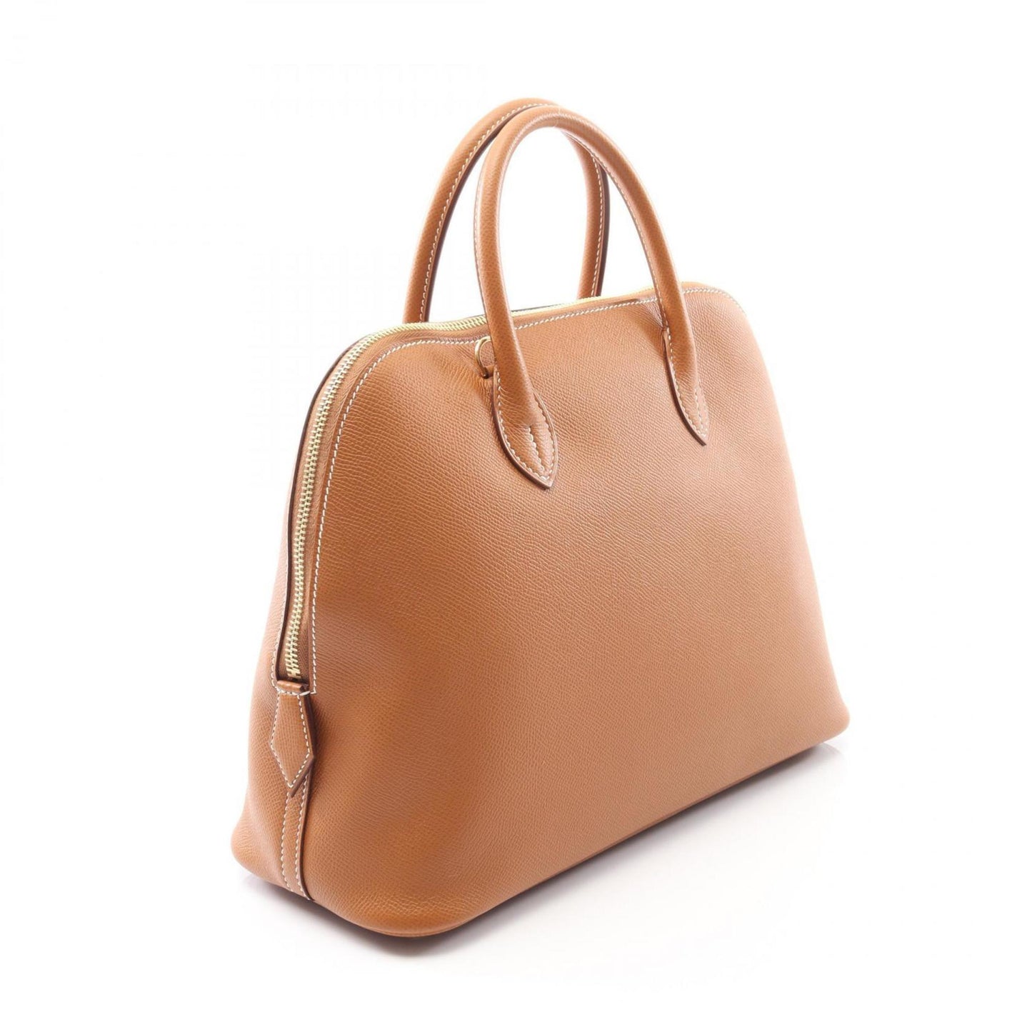 Hermes Brown Epsom Leather Handbag ( )