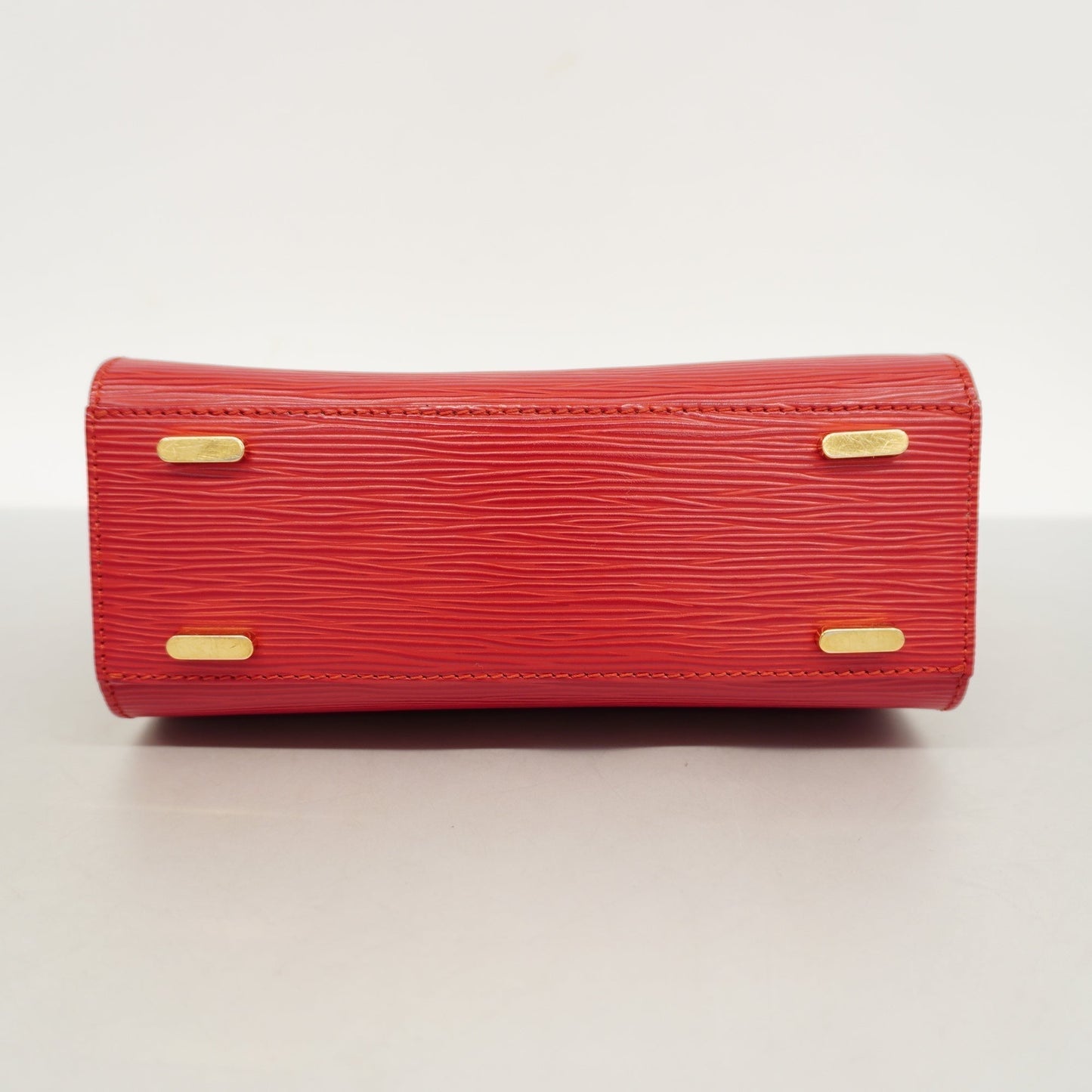 LOUIS VUITTONAuth  Epi Figari PM Women's Handbag Rouge