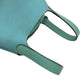 Hermes Blue Taurillon Clemence Leather Handbag Tote Bag ( )