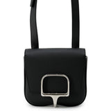Hermes Black Epsom Leather Shoulder Bag ( )