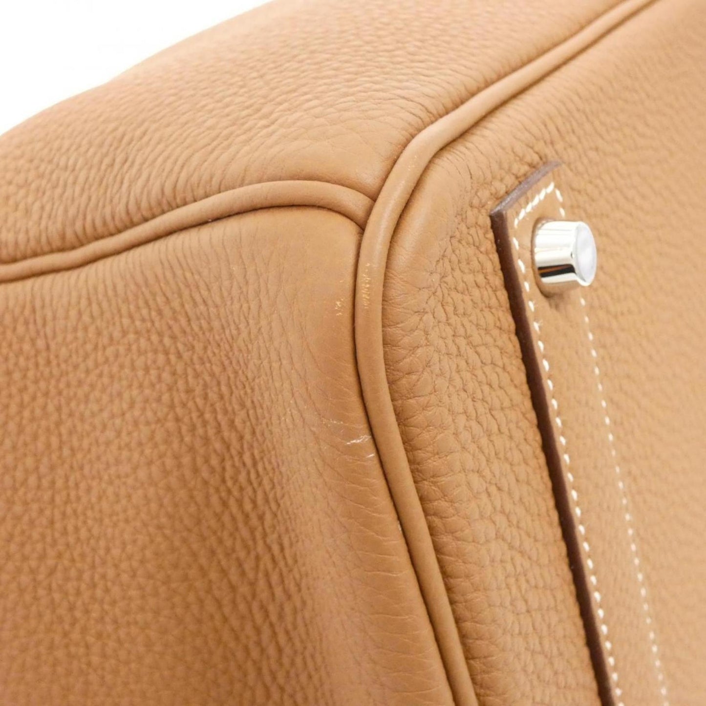 Hermes Birkin Gold Togo Leather Handbag ( )