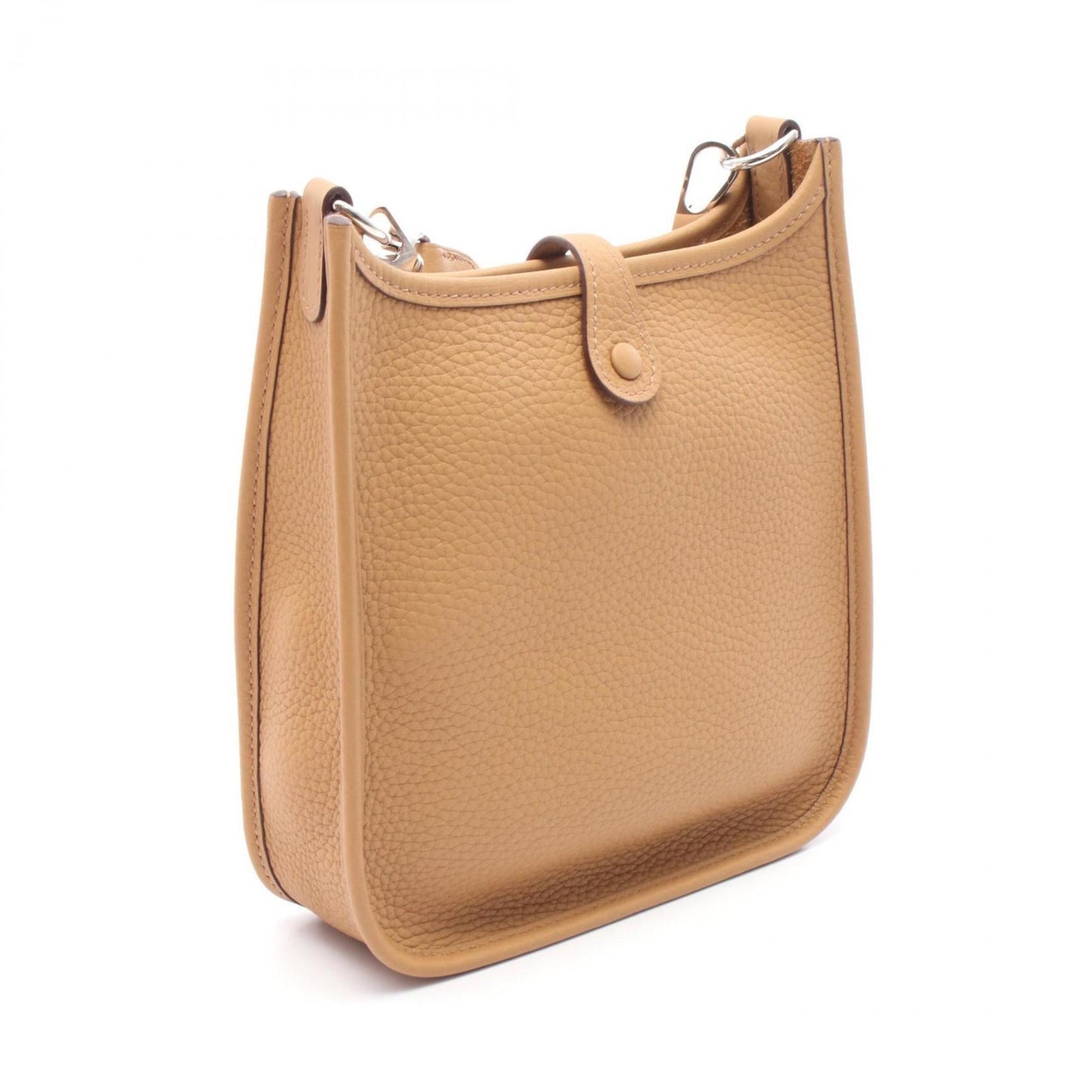 Hermes Beige Taurillon Clemence Leather Leather Shoulder Bag ( )