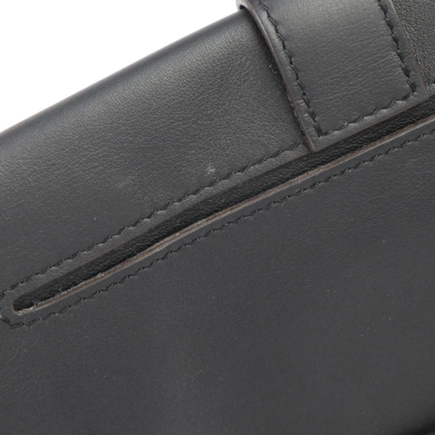 Hermes Black Swift Leather Fanny Pack ( )