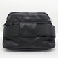 Hermes Black Canvas Fanny Pack Pouch ( )