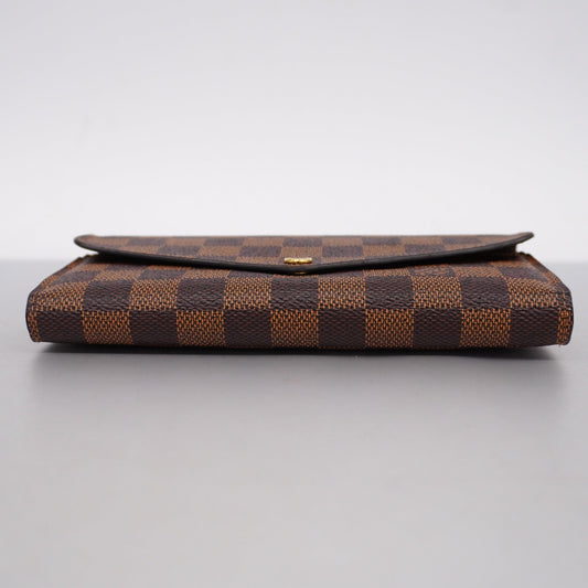 LOUIS VUITTONAuth  Damier Portofeuil Sala N63209 Long Wallet