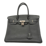 Hermes Black Togo Leather Handbag ( )