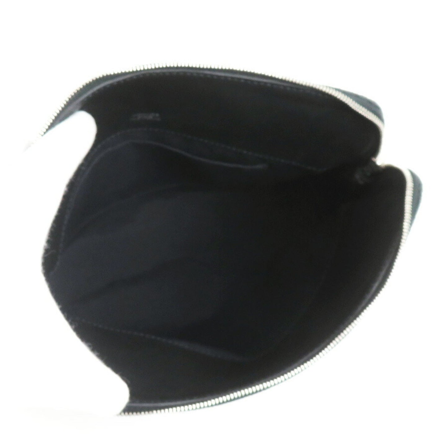 Hermes Black Canvas Pouch ( )
