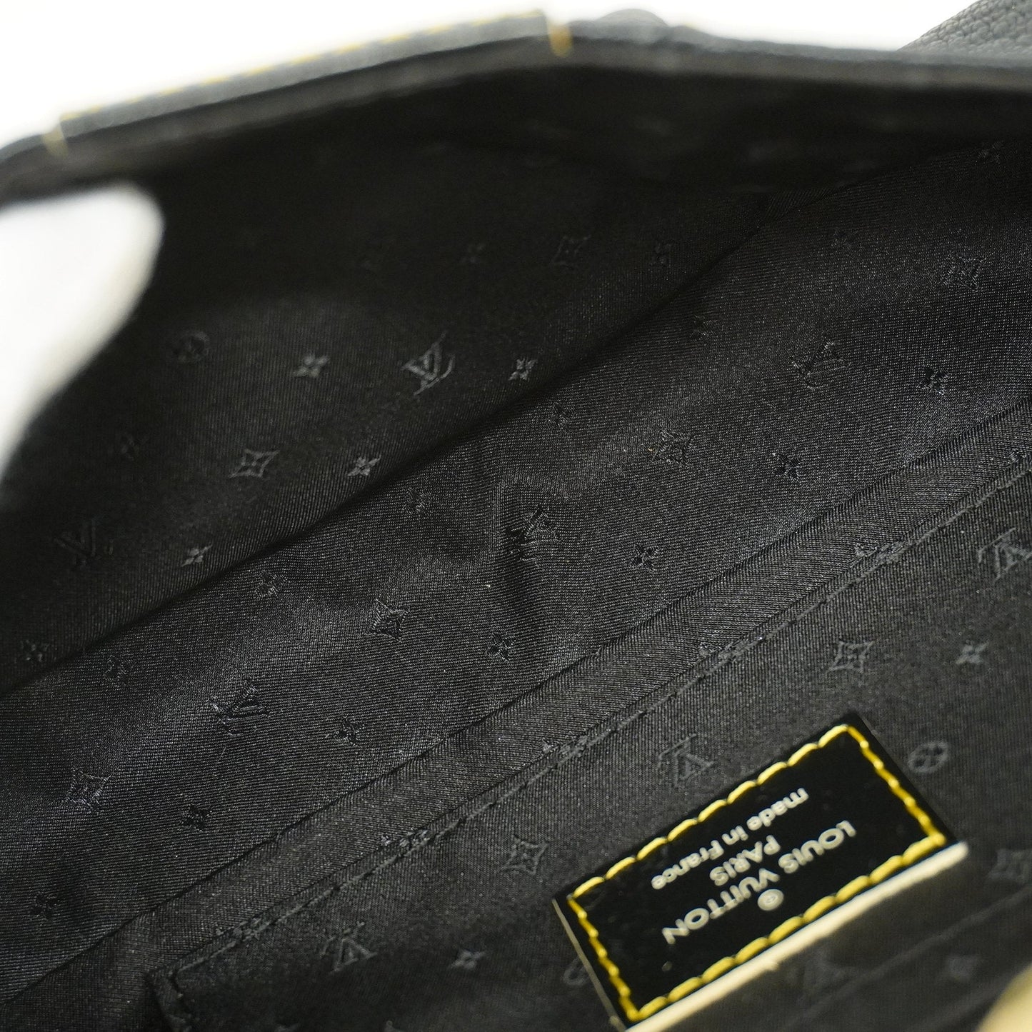 LOUIS VUITTONAuth  Suhali Pressure M91776 Women's Handbag Noir
