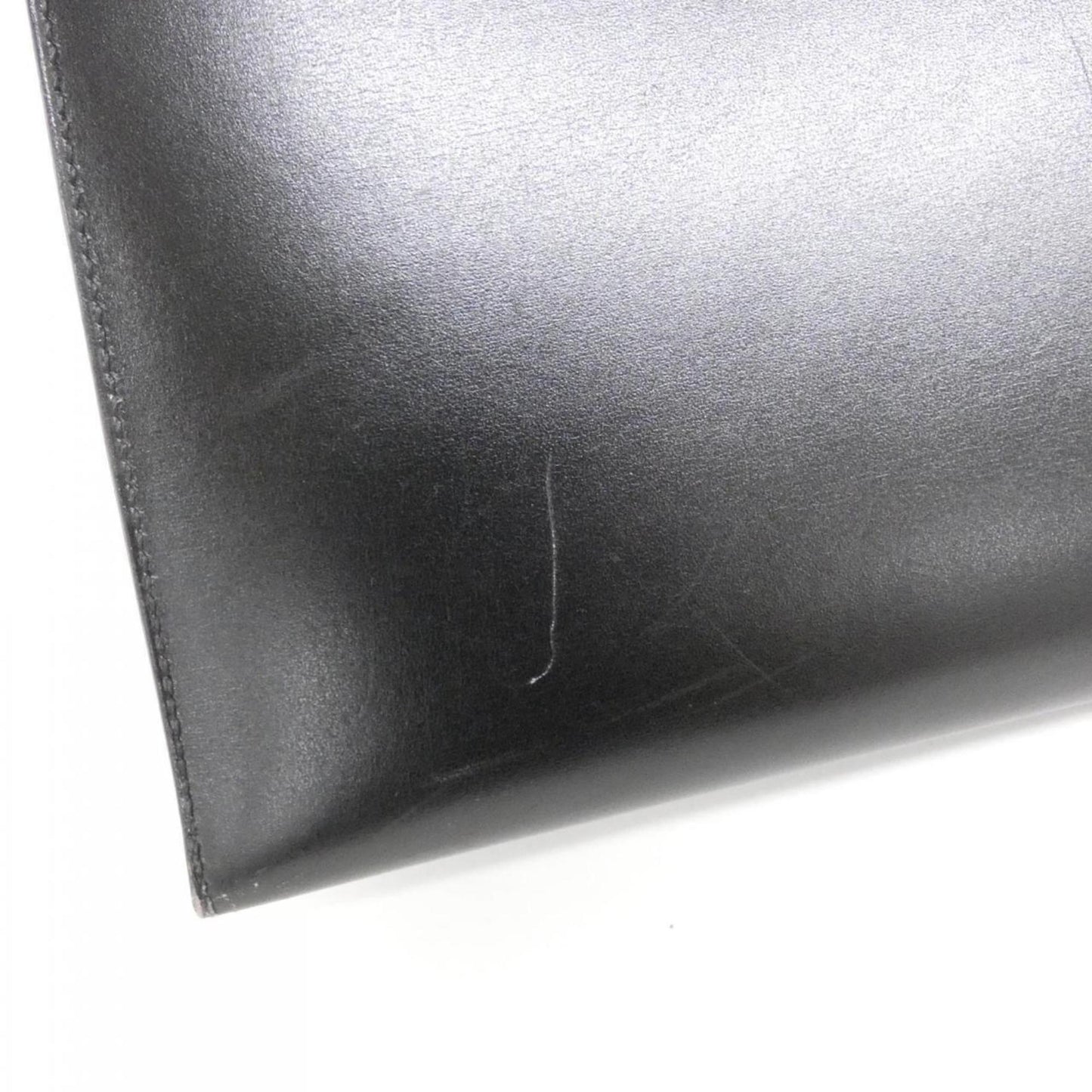 Hermes Black Box Calf Leather Handbag ( )