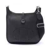 Hermes Black Taurillon Clemence Leather Leather Shoulder Bag ( )