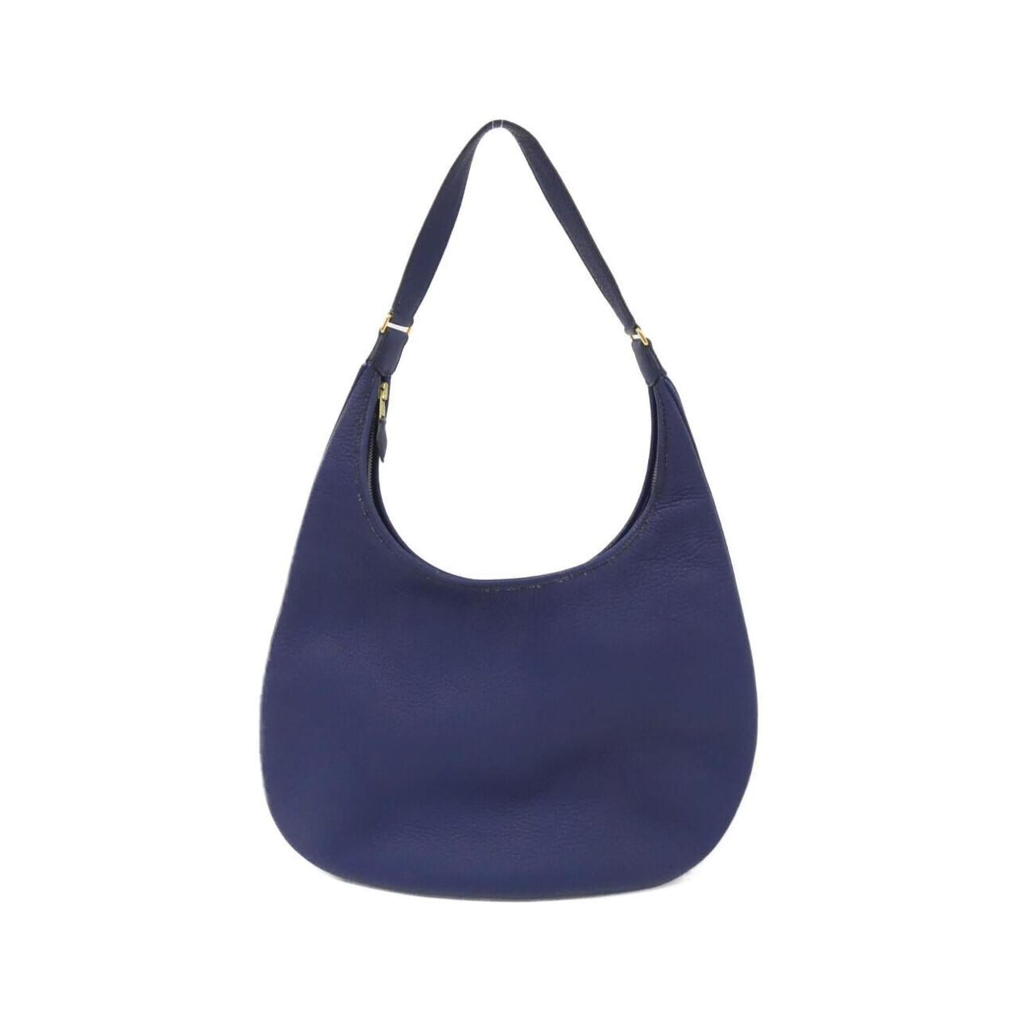 Hermes Bleu Saphir Taurillon Clemence Leather Shoulder Bag ( )
