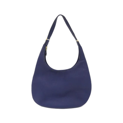 Hermes Bleu Saphir Taurillon Clemence Leather Shoulder Bag ( )