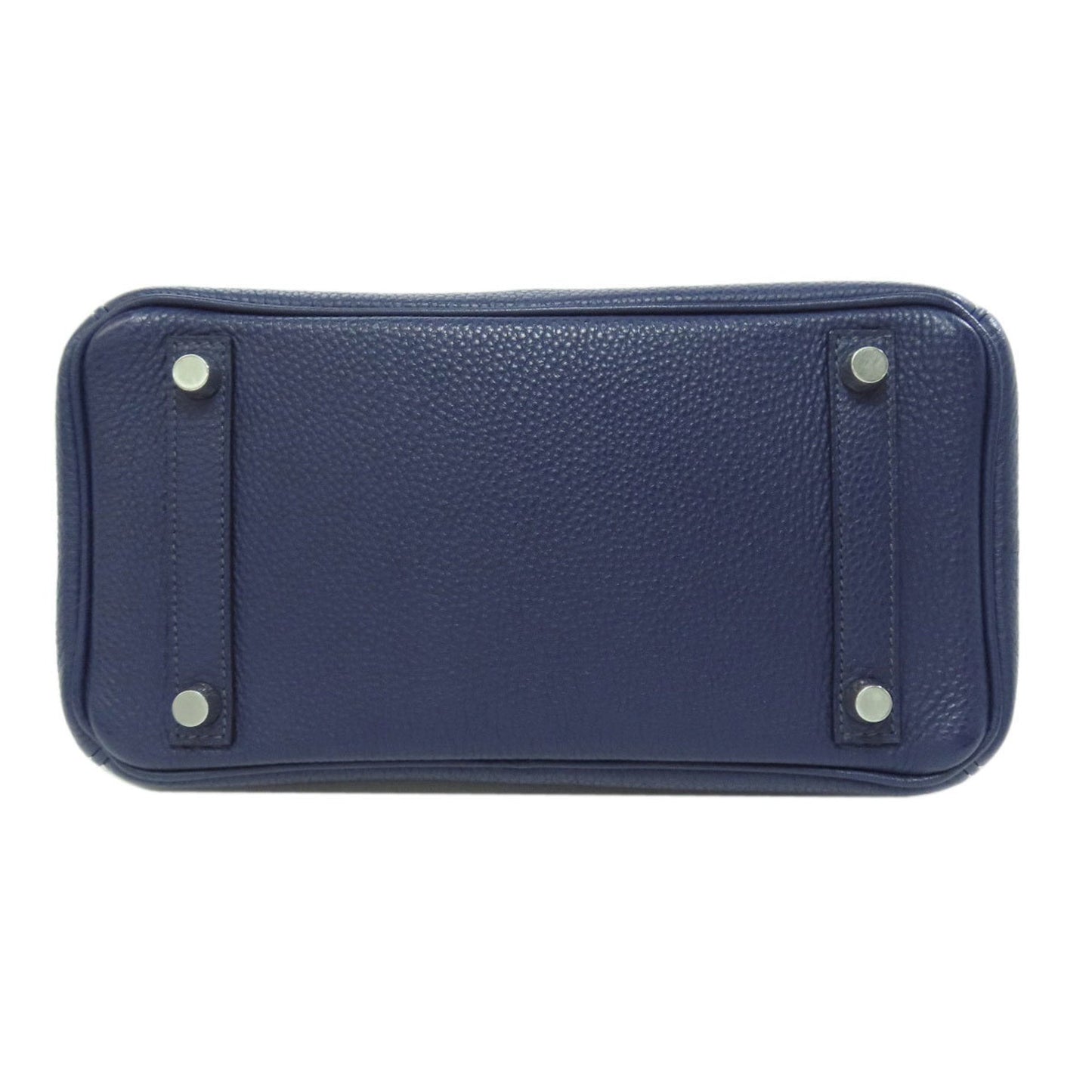 Hermes Blue Togo Leather Handbag ( )