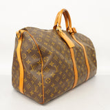 LOUIS VUITTONAuth  Monogram Keepol Bandolier 50 M41416 Boston Bag
