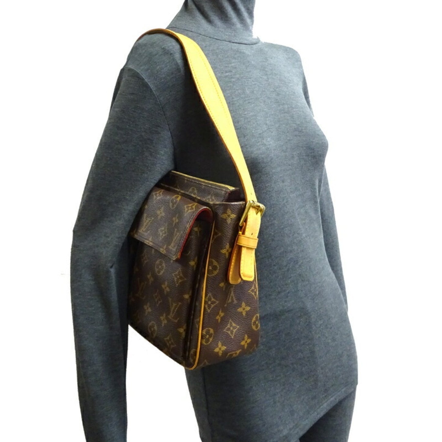 LOUIS VUITTON Vibasite GM Women's Shoulder Bag M51163 Monogram Brown