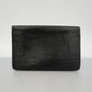 LOUIS VUITTONAuth  Epi Montaigne M52652 Women's Clutch Bag Noir