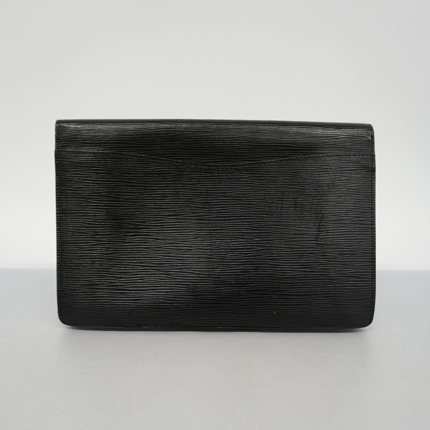 LOUIS VUITTONAuth  Epi Montaigne M52652 Women's Clutch Bag Noir