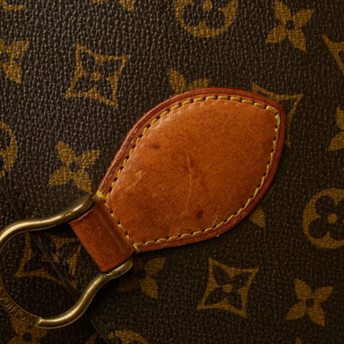 LOUIS VUITTON Monogram Saint-Clue GM Shoulder Bag M51242 Brown PVC Leather Women's