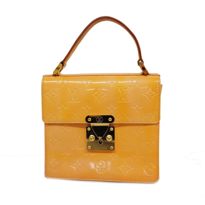 LOUIS VUITTONAuth  Monogram Vernis Spring Street M91033 Handbag Rose