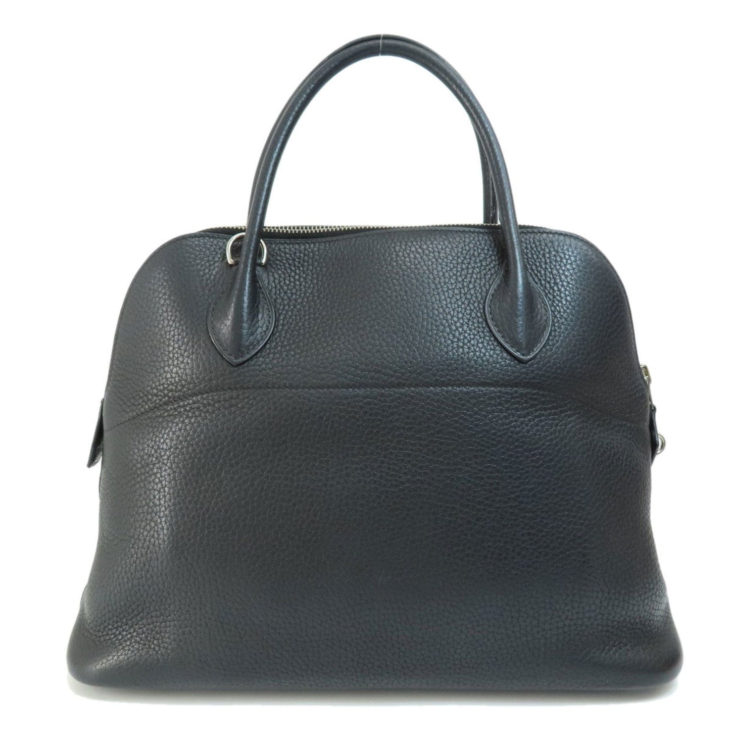Hermes Black Taurillon Clemence Leather Handbag ( )