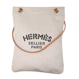 Hermes Beige Cotton Shoulder Bag ( )