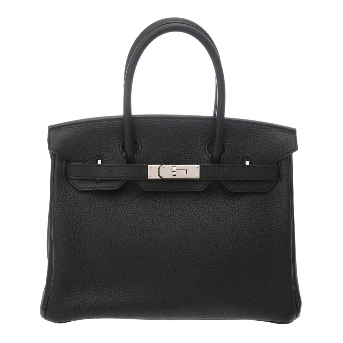 Hermes Black Togo Leather Handbag ( )