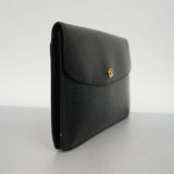 LOUIS VUITTONAuth  Epi Montaigne M52652 Women's Clutch Bag Noir