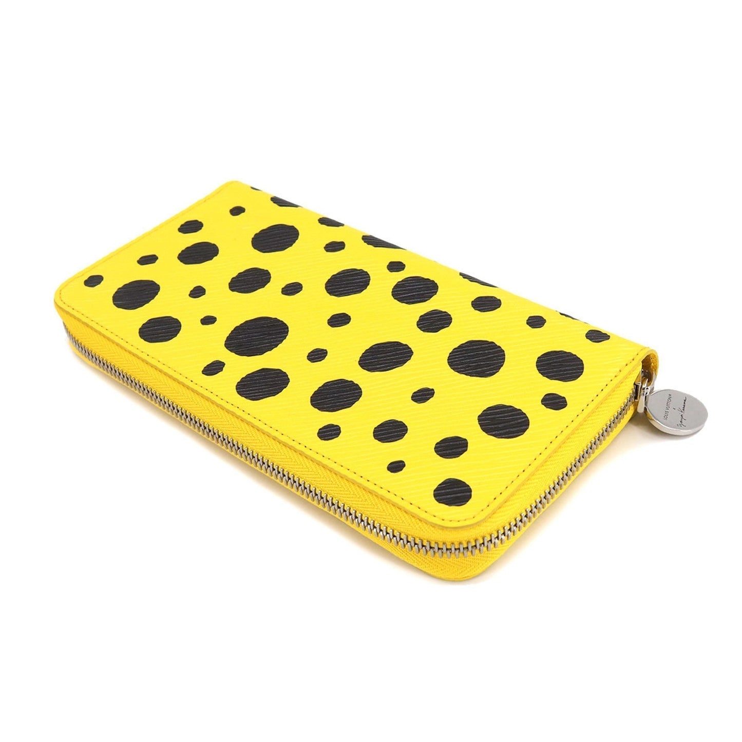 LOUIS VUITTON Epi Infinity Dot LVxYK Zippy Wallet Round Zipper Long Leather Jaune M81960 RFID