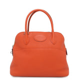 Hermes Bolide Capucine Taurillon Clemence Leather Handbag ( )