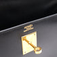 Hermes Black Box Calf Leather Handbag ( )