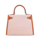 Hermes Ecru Swift Leather Handbag ( )