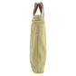 Hermes Brown Cotton Silk Handbag ( )